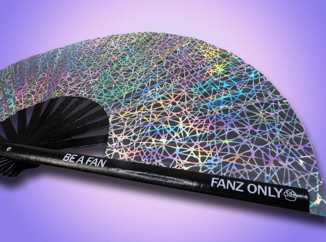 Holographic Reflective Fan – Fanz Only Fans